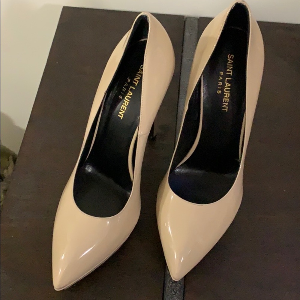 Saint Laurent Janis platform pumps